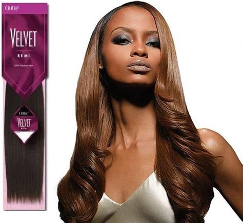 Outre Velvet Remi Yaki Human Hair Weaving 6 Inch Half Pack Remy Human Hair Weave Weave