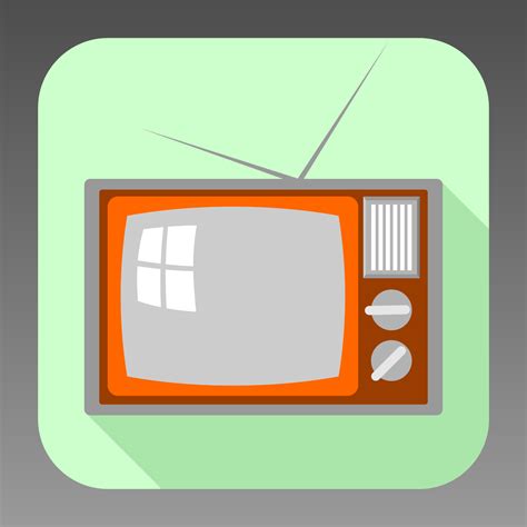 Here you can explore hq tv icon transparent illustrations, icons and clipart with filter setting like size, type, color etc. Vector for free use: Flat old TV icon