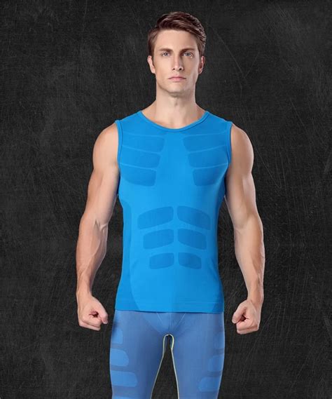 Mens Gym Vest Sleeveless Sports Men Slim Things For Fitness Compression