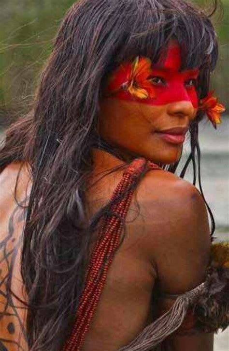 Beautiful Natives Of Brazil Native People Beauty Photography Poses