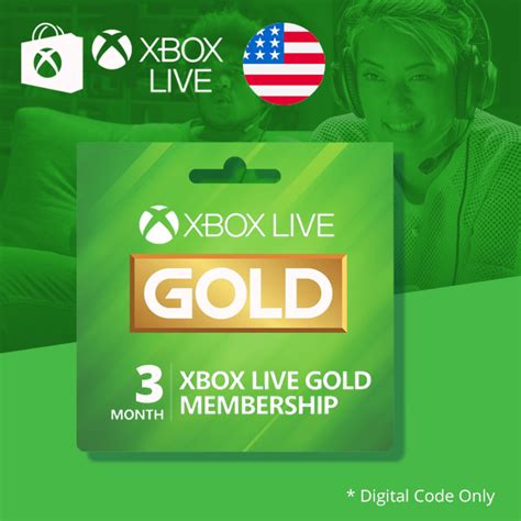 Xbox Live Gold 3 Months Us Heavyarm Digital