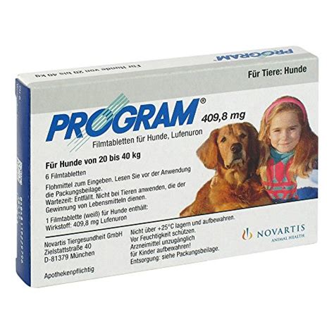 Program Tabletten für hunde 409 8mg 20 40kg 6 stk Anukas