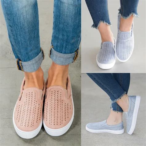 2018 Fashion Spring Summer Women Vulcanize Shoes Slip On Ladies Casual Canvas Shoes Female