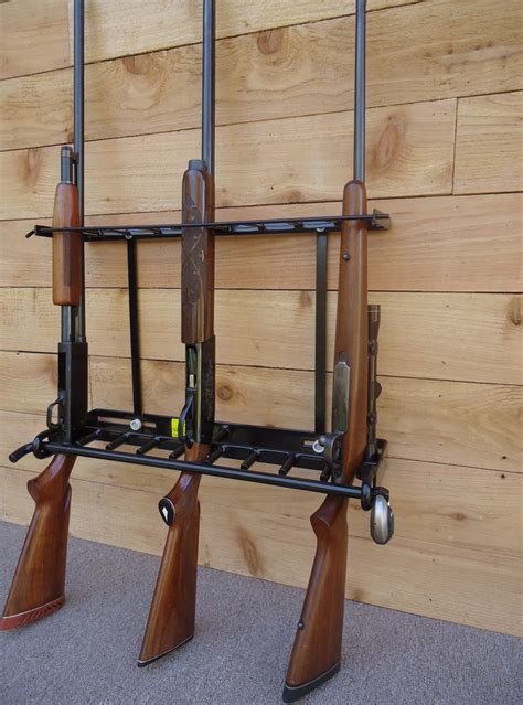 Diy Locking Wall Gun Rack Locking Gun Racks Wall Mount Shotgun Rifle