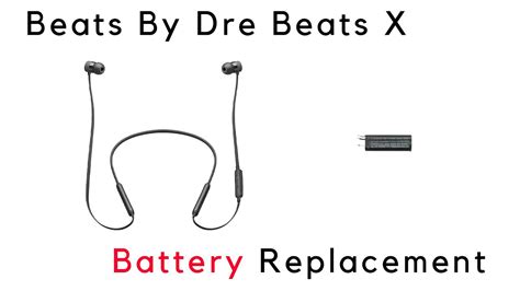 Tutorial How To Repair Replace Broken Bad Battery Beats X Wireless