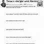 Mexican American War Worksheets