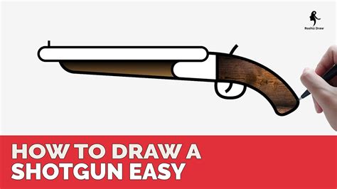 How To Draw A Sawed Off Pubg Gun Easy Youtube
