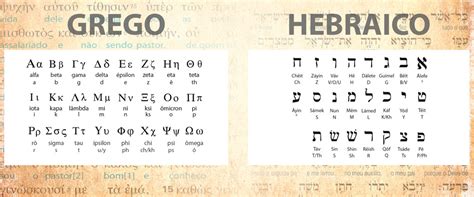 Idiomas Originais Da Biblia Grego E Hebraico