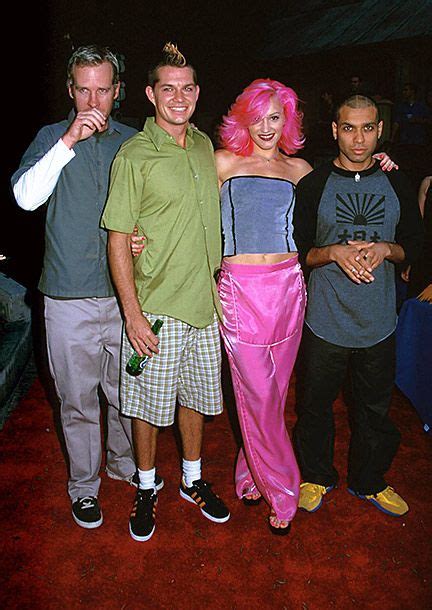 Since 1994, the group has consisted of vocalist gwen stefani, bassist and keyboardist tony kanal, guitarist and keyboardist tom dumont, and drummer adrian young. Gwen Stefani's Best No Doubt Fashion Moments -- The Cut