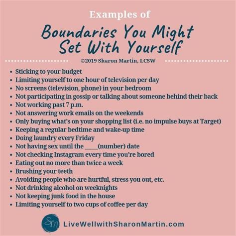 Why You Need To Set Boundaries With Yourself 🌺 Mental And Emotional Health Self Improvement