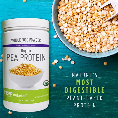 Organic Pea Protein Powder 5 Lb — Nubeleaf