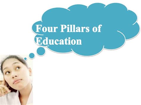 The 4 Pillars Of Education