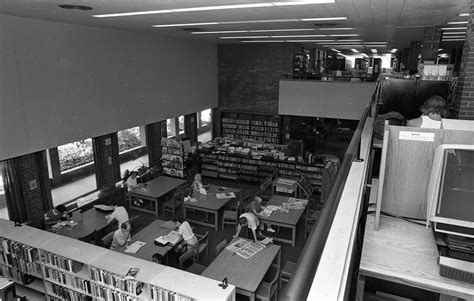 Ann Arbor Public Library First Floor Area August 1989 Ann Arbor