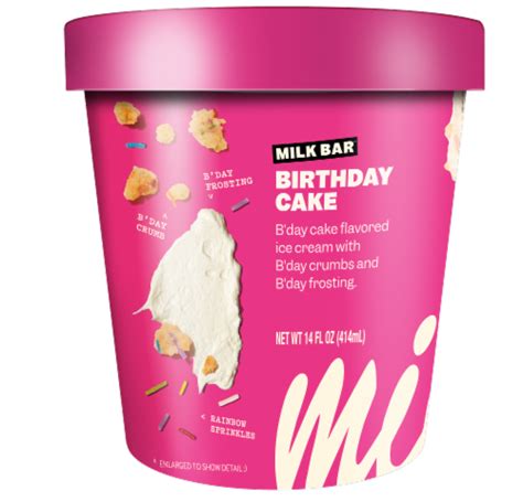 milk bar® birthday cake ice cream 14 fl oz kroger