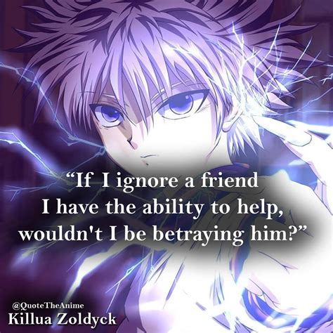 10 Powerful Hunter X Hunter Quotes Hunter Quote Anime Anime Quotes