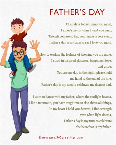 Fathers Day Poems