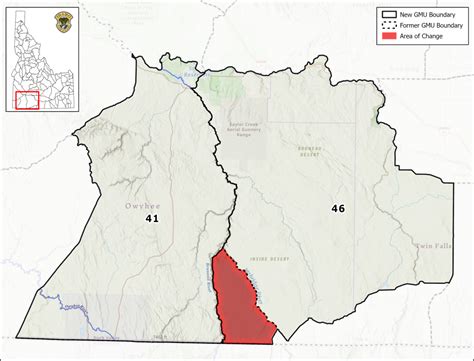 2022 Idaho Game Management Unit Gmu Changes Idaho Fish And Game