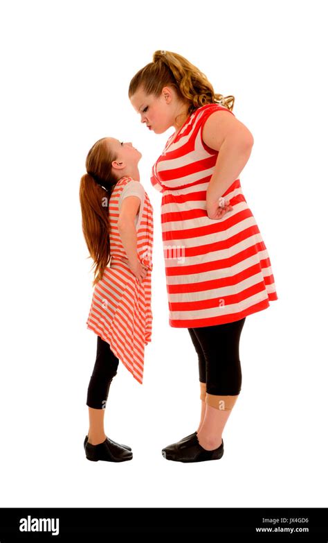 Female Sibling Fight Cut Out Stock Images And Pictures Alamy