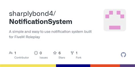 Github Sharplybond4notificationsystem A Simple And Easy To Use