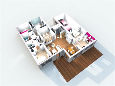 Construction De La Maison En 3d Avec Sweet Home 3d