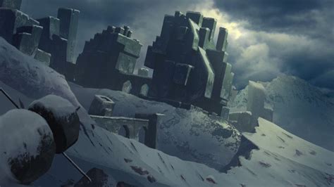 Frozen Fortress By Aline Minierpainting Done For The Final Assignment