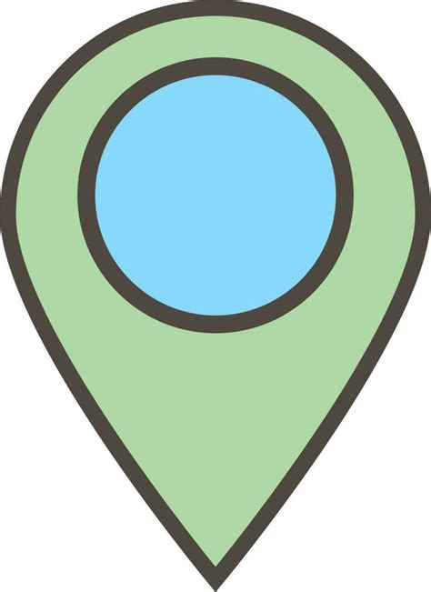 Flat Illustration Of A Map Pin 24286278 Vector Art At Vecteezy