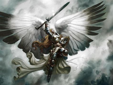 Angel White Warrior Wallpaper Download The Free Angel White Warrior