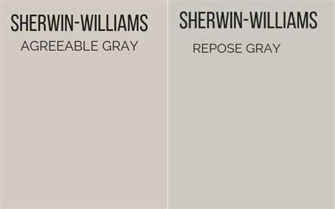 Agreeable Gray Sherwin Williams Agreeable Gray Repose Gray