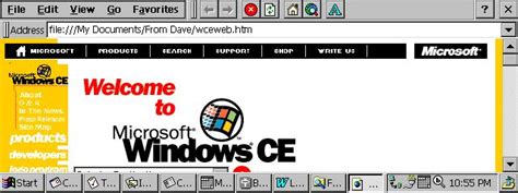 Windows Ce 20 Color Handheld Pc Screen Shots