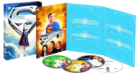 Pack Superman Dvd Amazones Christopher Reeve Marlon Brando Gene