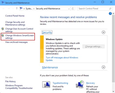 How To Turn Off Windows Smartscreen On Windows 10