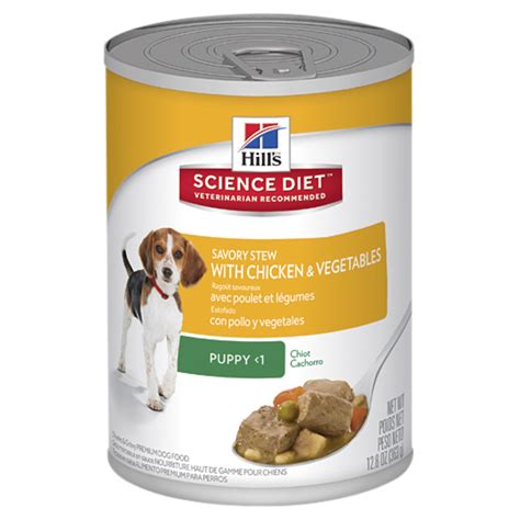 Ingredients in hill's science diet healthy advantage puppy food. Hills Science Diet Canine Puppy Savory Wet Food for Dogs