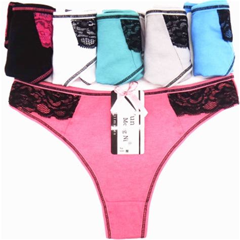 Aliexpress Buy New Arrvial Girls Thongs Underwear Cotton Low