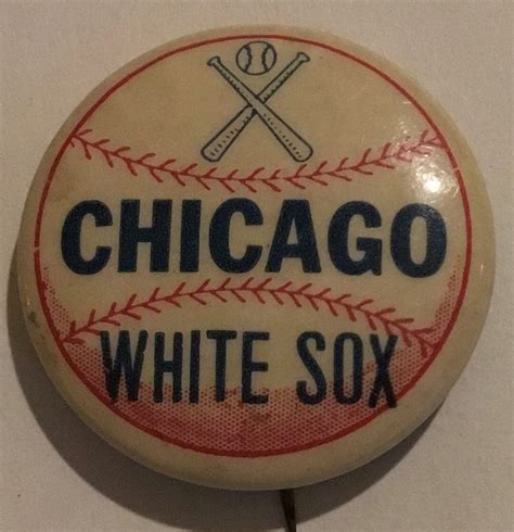 Lot Detail Vintage Chicago White Sox Pin