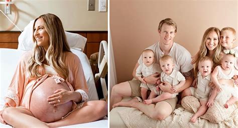 Quadruplets Mom Shares Incredible Before And After Pregnancy Photos