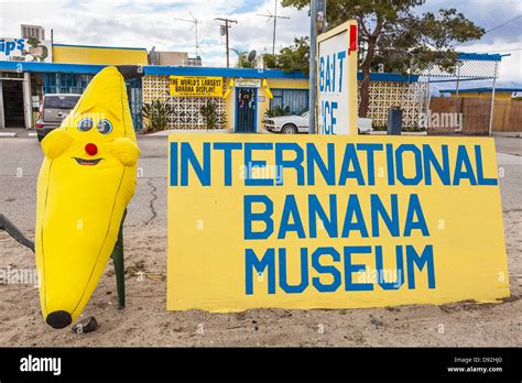 Sign Stating Worlds Largest Banana Museum Outside Of The