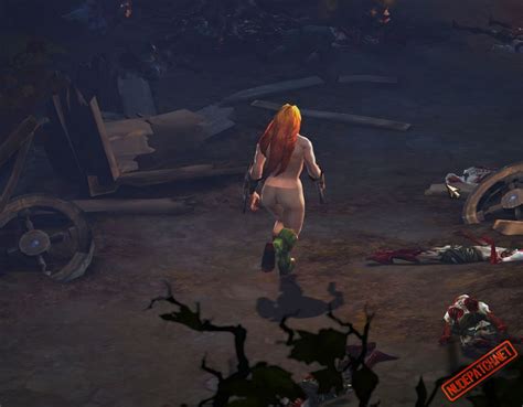Diablo 3 Nude Barbarian Nude Patch