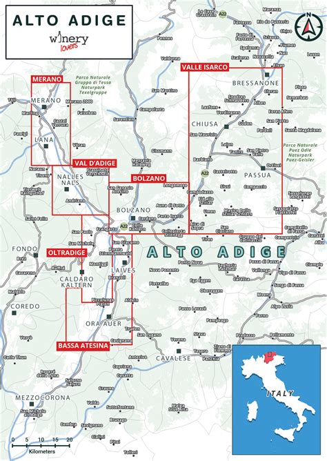 Alto Adige Wine Regions Winerylovers