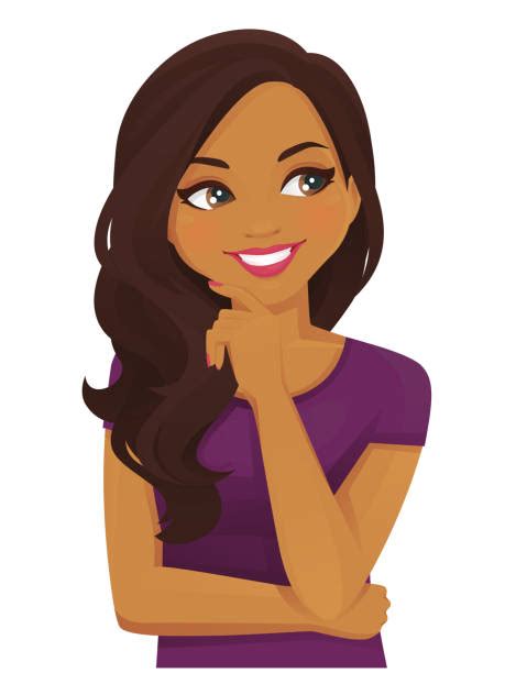 Brunette Woman Illustrations Royalty Free Vector Graphics And Clip Art