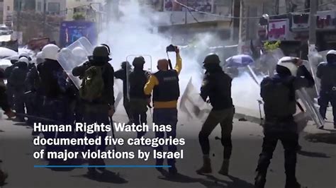 Israeli Human Rights Violations In Palestine Youtube