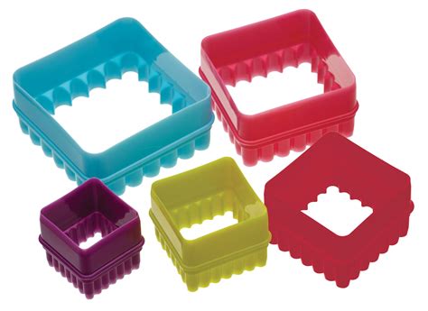 Set Of 5 Square Cookie Cutters Dentons