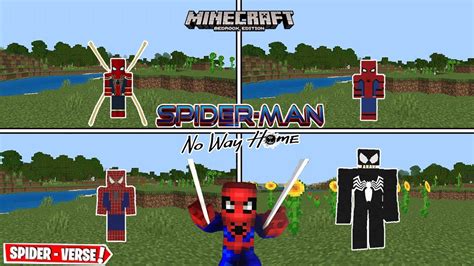 🕷el Mejor Mod De Spiderman Para Minecraft Pe 17 En Adelante Addon De