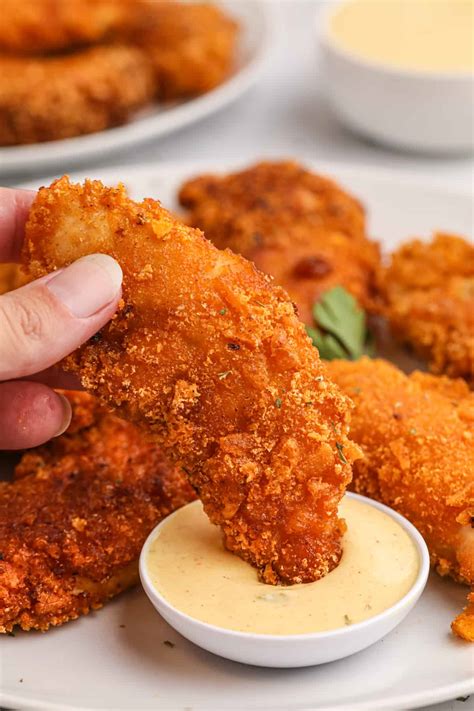 Capn Crunch Chicken Fingers Recipe Noshing With The Nolands