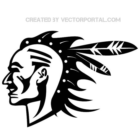 Native American Warrior Logo