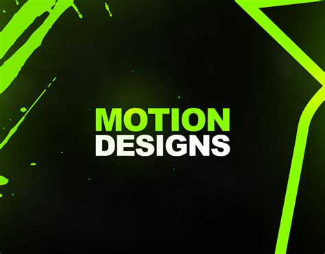 Motion Designs On Behance