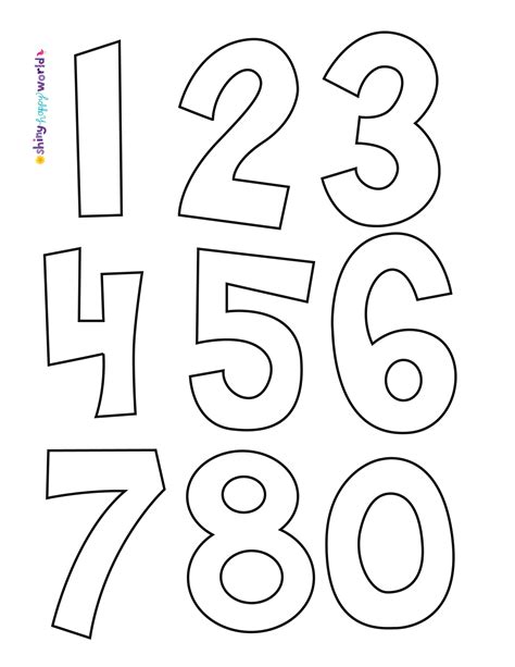 Numbers Pattern Page 2550×3300 Pixels Applique Letters Letter