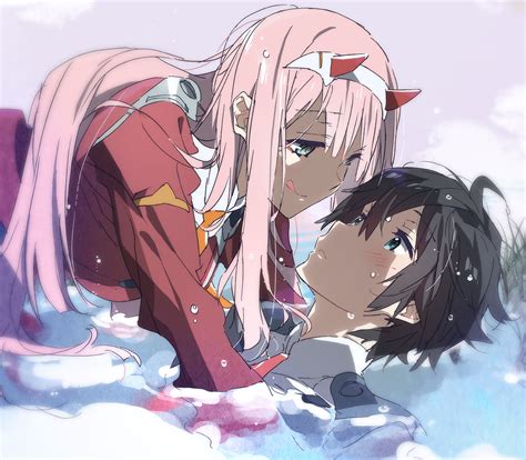 Pink Hair Darling In The Franxx Zero Two Darling In The Franxx