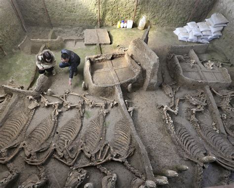 Ancient Chinese Tomb Dating Back 2 500 Years Uncovered To Shed Light On Obscure Kingdom The