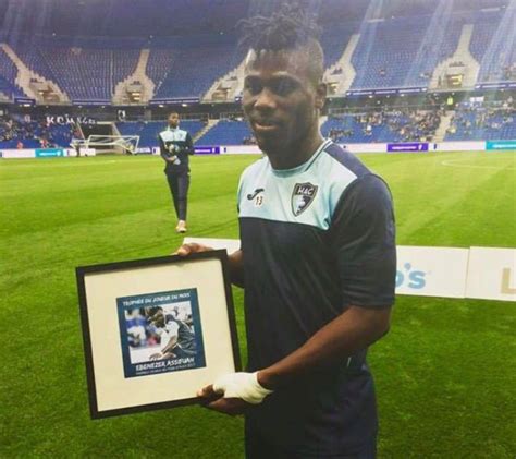 Ghana Striker Ebenezer Assifuah Named Le Havre Player Of The Month