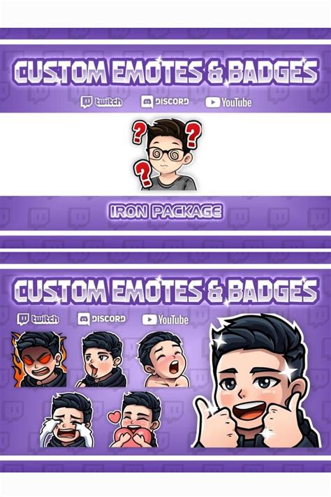 I Will Make Premium Twitch Emote And Badge With The Cheapest Price